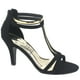 thumbnail image 1 of Sandalia Chalada Mujer Myrna-3 Negro Fiesta, 1 of 6