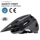 thumbnail image 2 of Casco de bicicleta BATFOX LA302 para hombres, mujeres, adultos y jóvenes, color negro, 2 of 7