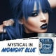 thumbnail image 2 of Color de cabello acondicionador semipermanente de medianoche azul punky, 2 of 3