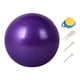thumbnail image 1 of Pelota De Ejercicio Para Pilates, Entrenamiento Para Mujeres Y Hombres, Incluye Inflador Y Soporte Para La Espalda, Color Violeta, 65 Cm, 1 of 5