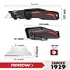 thumbnail image 4 of Cuchillo Utilitario Plegable Arrow Quick change Box Cutter, 4 of 9