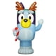 thumbnail image 1 of Gemmy Bluey inflable navideño con bastón de caramelo de 107 cm de altura, 1 of 6