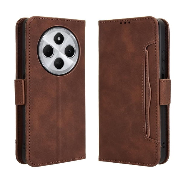 Funda Tipo Billetera FOXDOCK para Xiaomi Redmi 14C 4G – Tapa Flip con Tarjetero