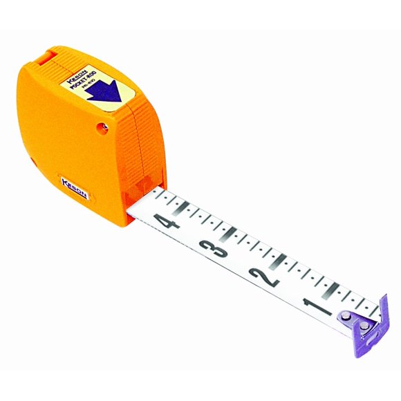 Cinta Métrica Keson PR618 2,0 m Varilla de Bolsillo para Constructor