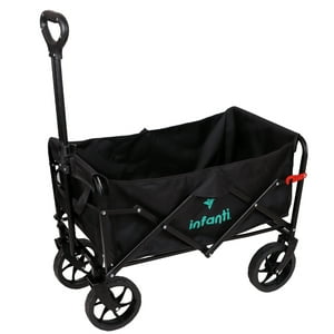 Carrito Plegable Organizador Negro Infanti
