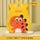 thumbnail image 3 of 1pc Children's Schoolbag Boys And Girls Large, Medium And Small Classes Early Education Kindergarten Baby Entrance New Anti-lost Dinosaur Backpack For School Opens, 3 of 3