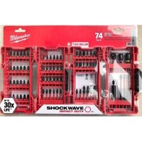 Juego De Brocas Impact Driver Milwaukee Shockwave, 74 Piezas