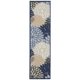 thumbnail image 2 of Alfombra Nourison Aloha 61x183 cm Interior/Exterior Azul Multicolor, 2 of 9