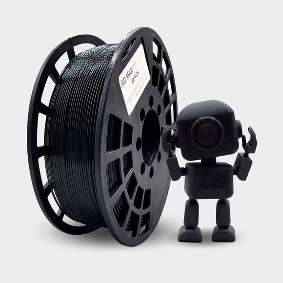 Filamento 3D Pla+ Negro negro