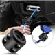 thumbnail image 2 of 2 paquete Cable de gancho de cabrestante, tapón de cabrestante de goma para alambre y cuerda sintética, con tornillos de acero inoxidable y tuercas Allen llave, universal para ATV UTV camión, 2 of 3