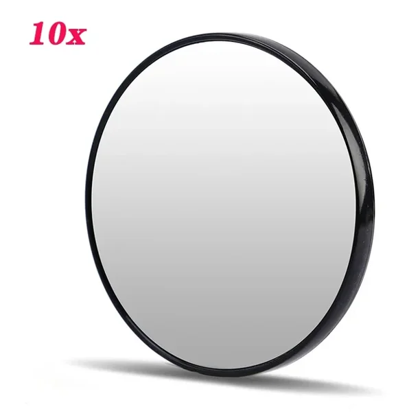 30x Magnifying Makeup Mirror With Suction Cups Round Make Up Mirror Applying For Makeup Beauty Treatments Remove Acne Pores Tool