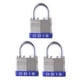 thumbnail image 1 of Pack 3 Candados Laminado Odis 50mm - Llaves Iguales, 1 of 8
