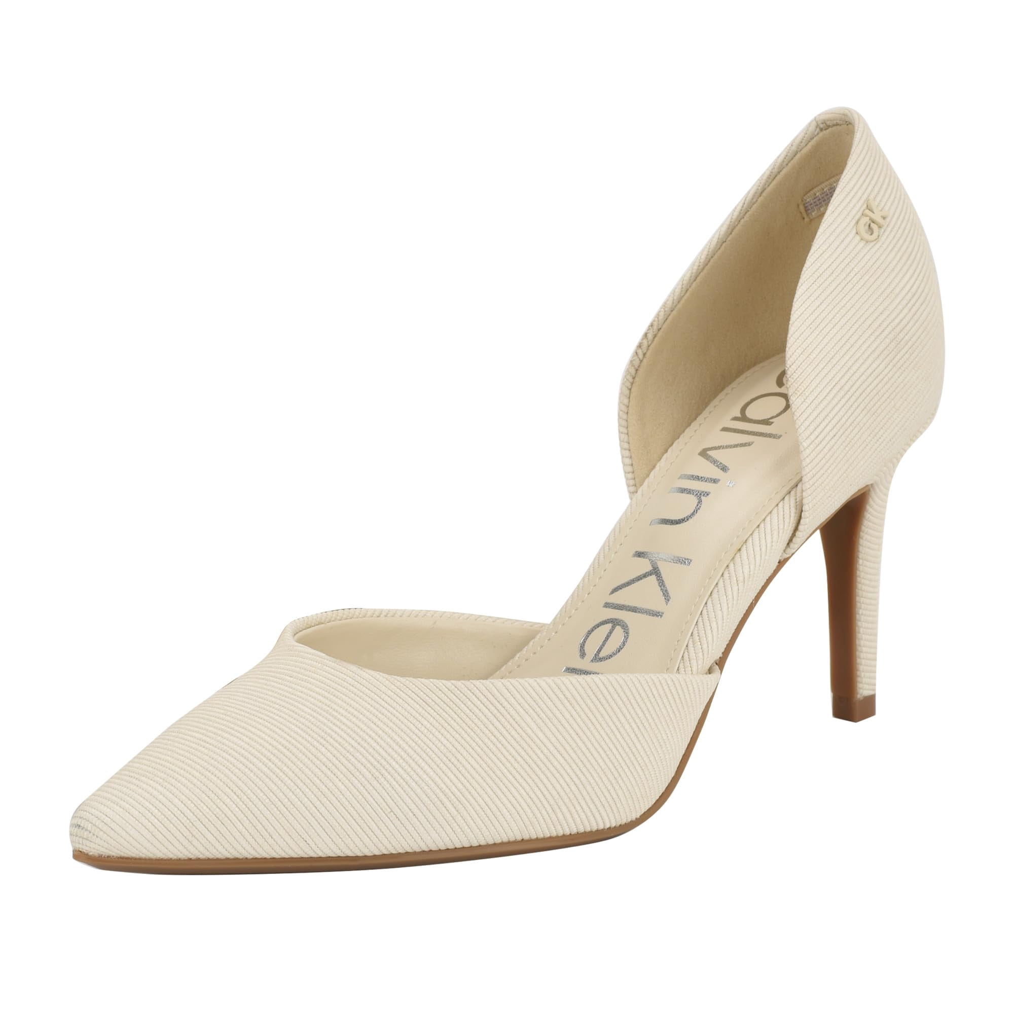 Zapato Calvin Klein Gloria Pump Para Mujer, Color Marfil 155, Talla 5.5