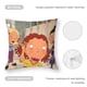 thumbnail image 5 of Como lo Contó Ginger Fundas de almohada de terciopelo con tema, regalos de funda de almohada, decoración para el hogar, cojín de lanzar, regalo de cumpleaños para fans y parejas.50*50cm., 5 of 6