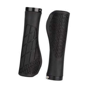 Magideal - 2X Empuñaduras De Manillar De Bicicleta Empuñaduras De Manillar De Bicicleta Accesorios De Ciclismo Antideslizantes Empuñaduras De Repuesto Para Bicic Negro