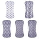 thumbnail image 1 of 5 Pack Cotton Baby Burp Cloths Extra Absorbent Soft For Baby Boys And Girls, 1 of 5