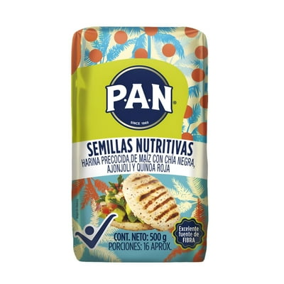 Harina De Maíz Semillas Paquete 500 G Pan