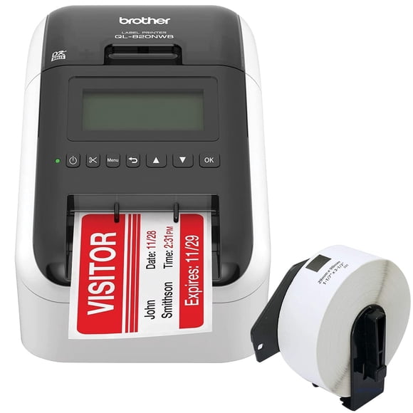 Impresora de etiquetas Brother QL-820NWB WiFi/BT 110 etiquetas/min