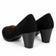 thumbnail image 4 of Zapato de Mujer Formal Gamuza Taco Cónico 2652, 4 of 8