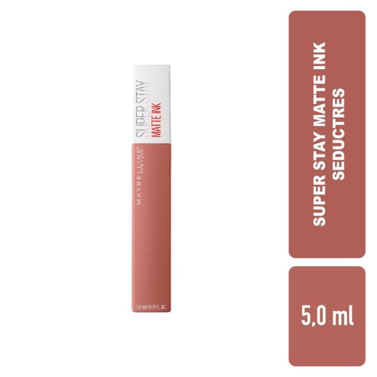Labial Maybelline Larga Duración Superstaymatte Ink 65 Seductres