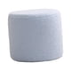 thumbnail image 3 of Reposapiés Taburete Reposapiés Banco Taburete Estable Silla de Asiento Sofá Taburete de té Taburete cilíndrico pequeño para Entrada Dormitorio Oficina azul, 3 of 5