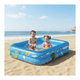 thumbnail image 4 of Piscina Inflable Rectangular Acolchada Pequeña Niños Verano, 4 of 7