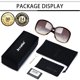 thumbnail image 5 of Lentes de sol Joopin rectangulares oversized con lentes degradados color café, 5 of 5