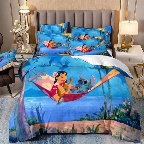 Stitch Duvet Cover Bedding Set Multi-piece Sewing Pillowcase Quilt Cover Needlework Bedding Home Multi-size Bedding Set