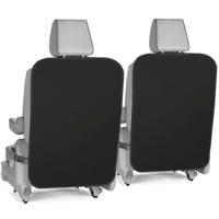 Xusx111 - Protector Del Asiento Trasero De Alfombras De Pateo De Coche, Conjunto De 2 Cubiertas Traseras De Asiento X-Large Para Niños, Hechas Con Material Impermeable Grueso Para Proteger Completamen