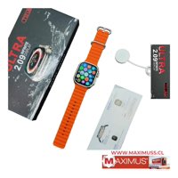Maximus Store - Reloj T10 Smartwatch - Recibe Y Realiza Llamadas 2023 Naranja