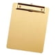 thumbnail image 1 of Portapapeles Portátil, Tablero De Escritura De Acero Inoxidable, Soporte Para Documentos Con Clip De Metal L, 1 of 5