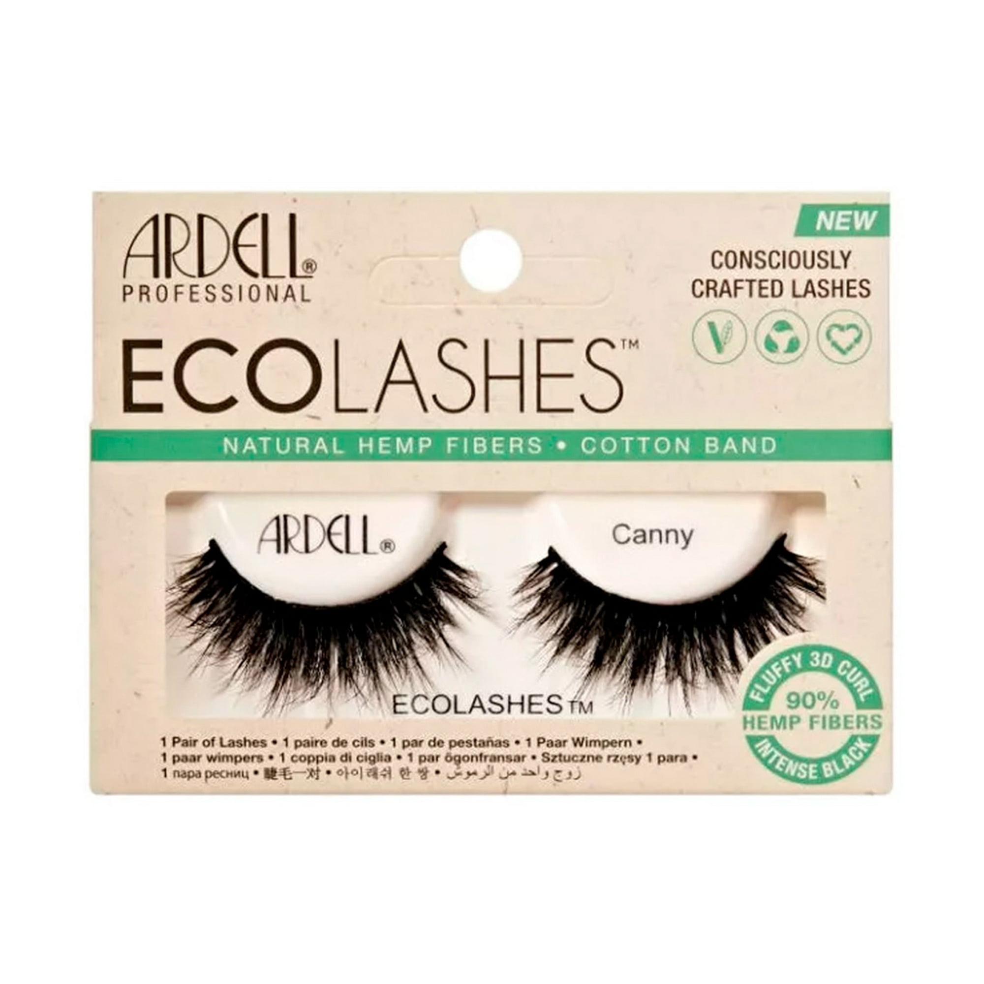 Ardell - Pestañas De Tira Ecolashes Canny