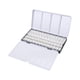 thumbnail image 4 of Estuche de metal para paletas de acuarela, latas de pintura vacías, cajas de paletas, latas de acuarela para bricolaje, acuarelas, óleos, pinturas y 52 medias sartenes, 4 of 5
