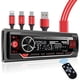 thumbnail image 2 of Estéreo Bluetooth de un solo DIN para automóvil: Audio digital para au, 2 of 2