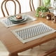 thumbnail image 1 of Mantel Individual Firefly Hope Rectangular Juego De 4 Negro B, 1 of 5