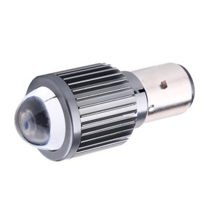 Ioensy - Bombillas Led Para Faros Delanteros Con Lente A Prueba De Agua Dc 12-80V 1080Lm Ba20D Blanco