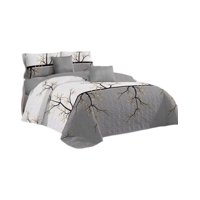 Genérico - Cubrecama Quilt 2 Plazas+2 Fundas Verano Fresco 13N43