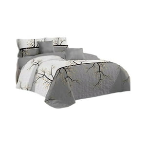 Genérico - Quilt Verano 2 Plazas+2 Fundas Verano Suave 13N43