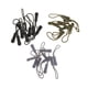 thumbnail image 1 of 30 unids cremallera antideslizante cremallera tirón tirón cremallera hebilla de tela bolsa, 1 of 4