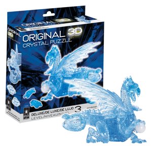 Puzzle De Cristal 3D Bepuzzled Dragon Deluxe Original 12+
