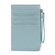 thumbnail image 5 of Tarjetero billetera mujer con monedero Suny celeste Carven Paris, 5 of 5