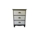 thumbnail image 1 of Velador Madera Gris Con Cajon Blanco Decapado, 1 of 2