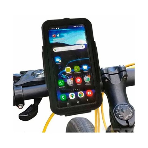 Genérico - Soporte Celular Tactil Bicicleta Impermeable Manubrio