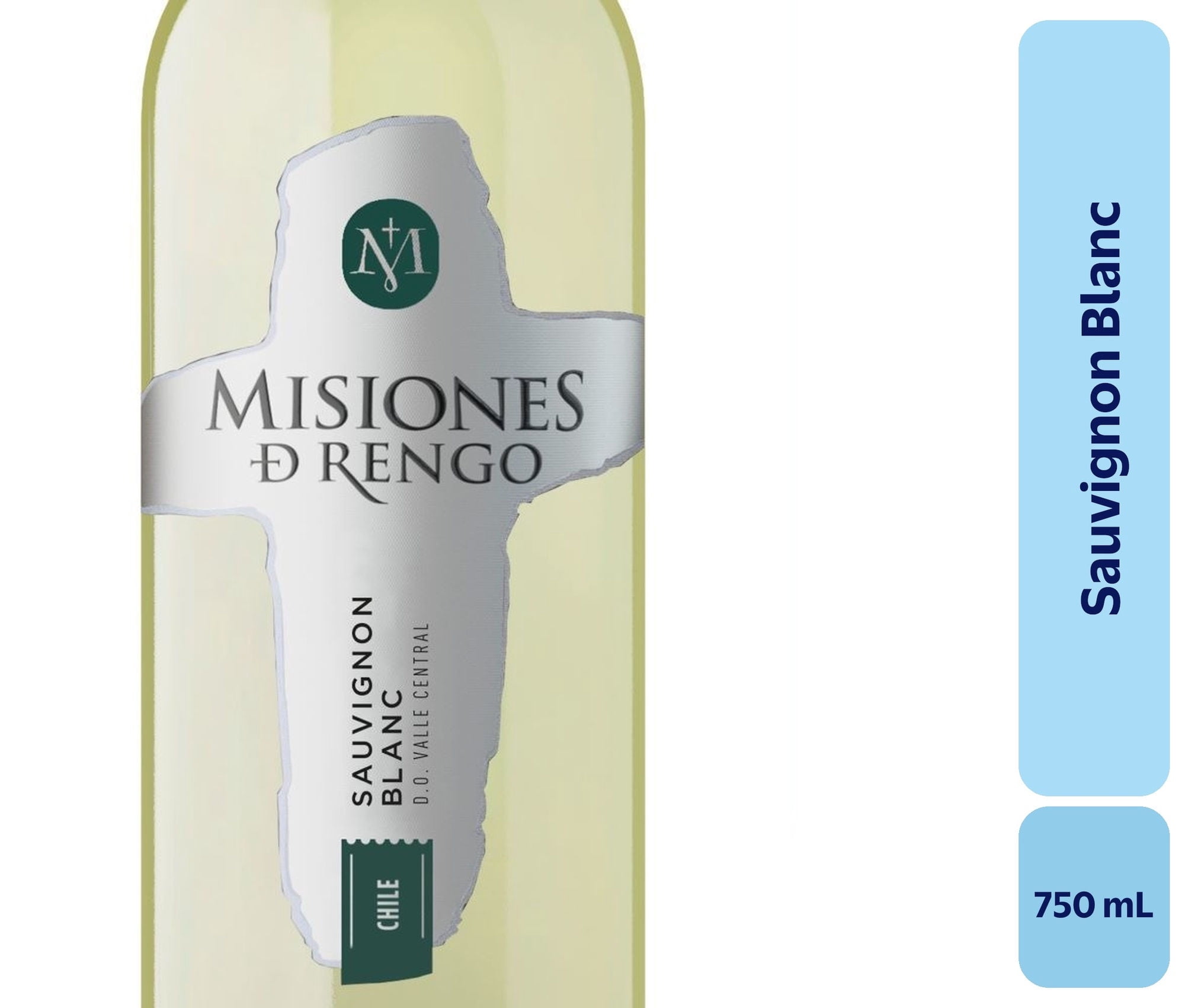 Vino Sauvignon Blanc Botella 750 mL Misiones De Rengo