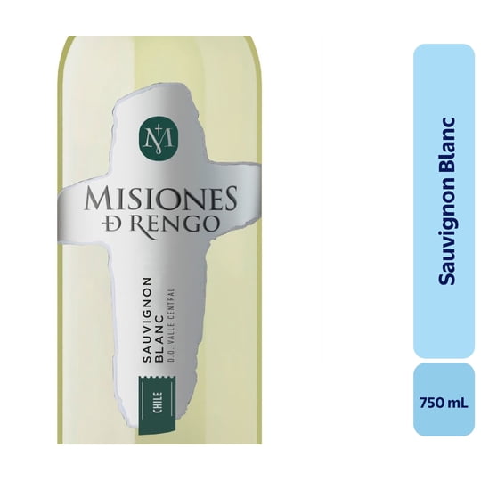 Vino Sauvignon Blanc Botella 750 mL Misiones De Rengo