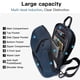 thumbnail image 2 of Bolso Impermeable BANGE para Hombre Bandolera Cuerdas Azul, 2 of 2