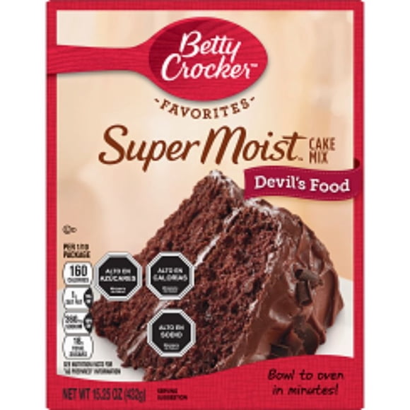 Premezcla para torta Chocolate Devil's Caja, 432 g