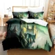 thumbnail image 1 of Science Fiction Enchanted Castle Bedding Set Duvet Cover Bed Set Quilt Cover Pillowcase Comforter Boys Adult Bed Sheets, 1 of 5