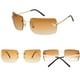 thumbnail image 3 of Gafas de sol knliwkm Rectángulo sin montura Y2k Fashion UV400, 3 of 3