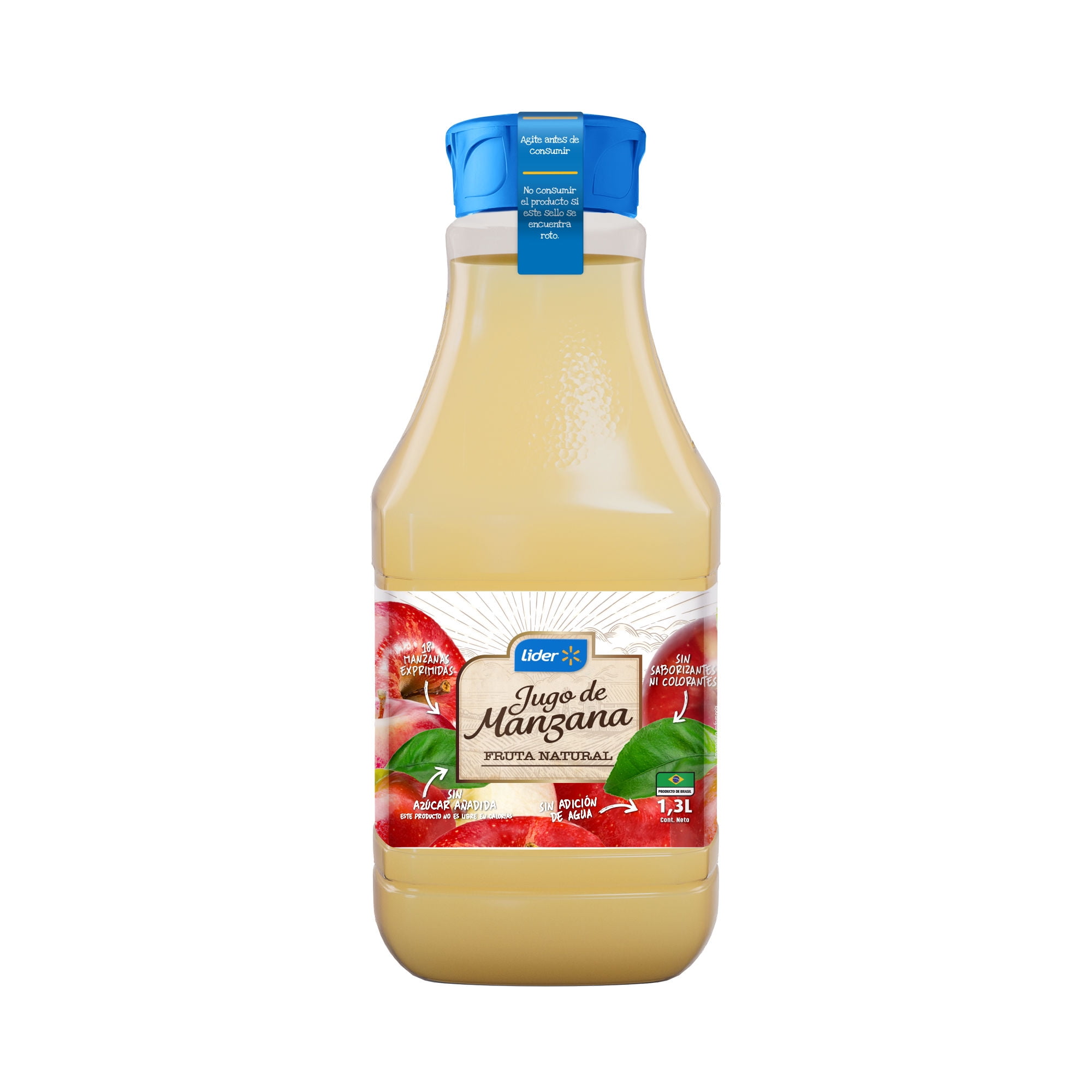 Jugo De Manzana 1,3 L Lider